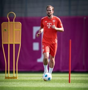 Harry Kane pictured training with Bayern days after 3 of his kids were saved by hero nanny in three-car smash