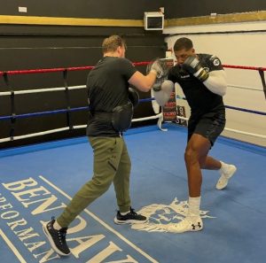 Anthony Joshua, 34, already back in training with coach Ben Davison as former champ is backed to fight into his 40s