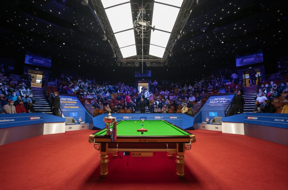 Snooker star calls for Crucible to be DEMOLISHED and be rebuilt but ‘on steroids’ ahead of World Championship