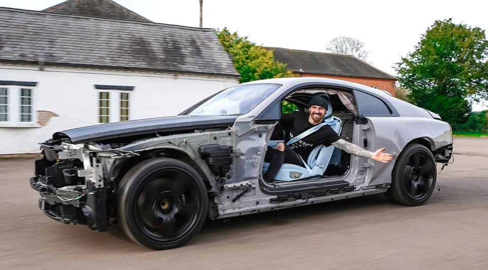 I bought Man Utd ace Marcus Rashford’s wrecked Rolls-Royce for £184k… I finally got it working but with two major issues