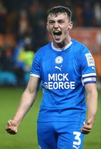 Peterborough star Harrison Burrows will captain his side in EFL Trophy final exactly 10 years after watching them win it