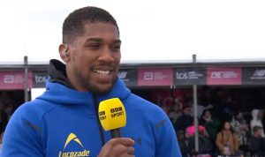 Anthony Joshua hints mega clash with Tyson Fury will happen in September and says ‘it’s coming, most definitely’