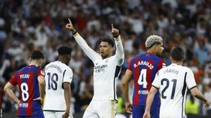 El Clasico: Bellingham late goal seals Real Madrid win over Barcelona