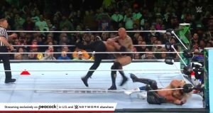 WWE fans spot moment it almost went horribly wrong for Dwayne ‘The Rock’ Johnson at WrestleMania 40