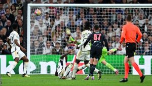 Champions League: Real Madrid held at Bernabeu in six-goal thriller against Man City