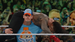 WWE fans lose their minds as John Cena and Undertaker make shock WrestleMania returns to stun The Rock and Roman Reigns