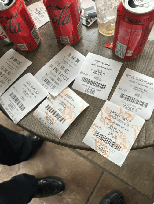 High-flying racehorse owner shows off colossal winnings on day one of Grand National Festival