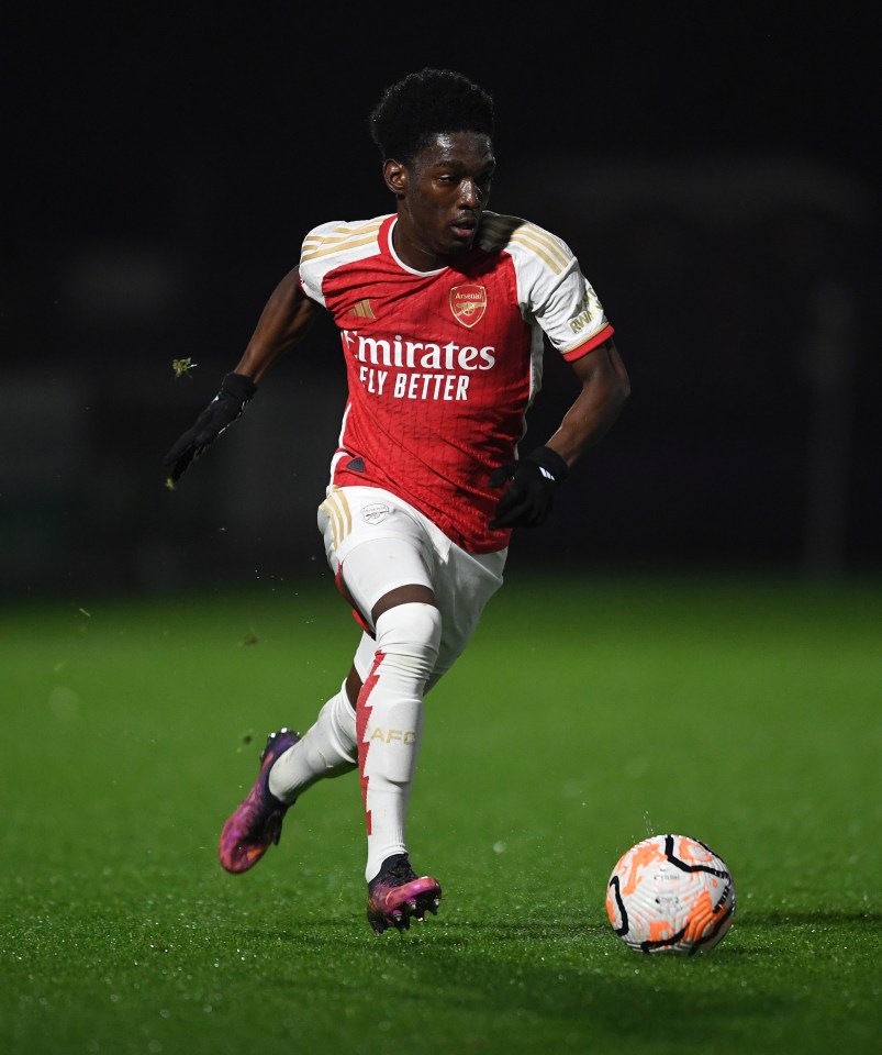 Arsenal fans convinced Saka’s ‘CLONE’ is playing for U21s as footage of lookalike goal emerges