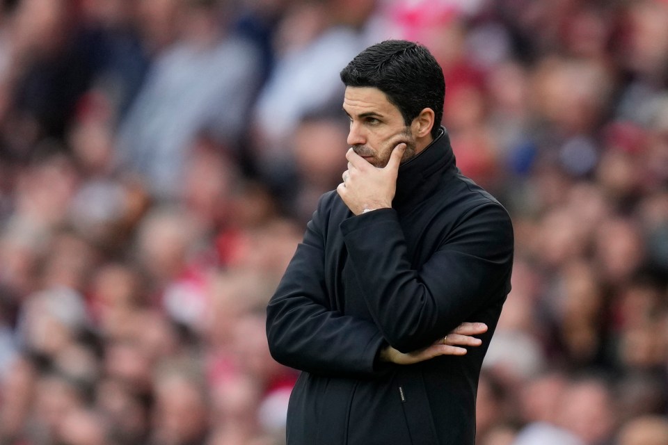 Furious Arsenal fans pinpoint Mikel Arteta’s three tactical mistakes that will cost Gunners Premier League title