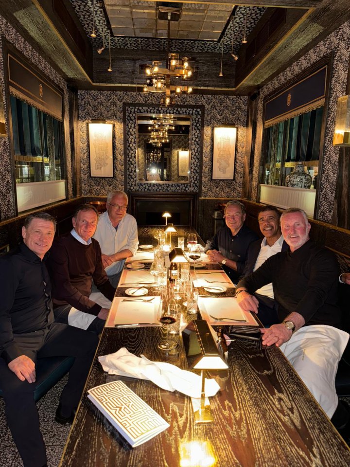 Where the iconic cast of Soccer Saturday is now as Sky Sports legends Jeff Stelling and Co reunite for dinner