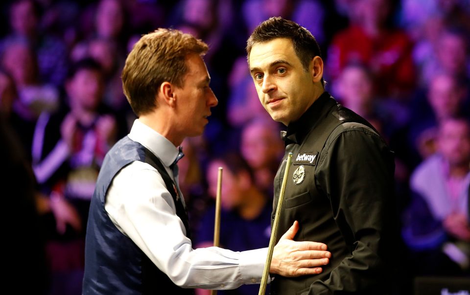 I used to batter Ronnie O’Sullivan every day in snooker practice – he was only 12 but it counts, says world champion