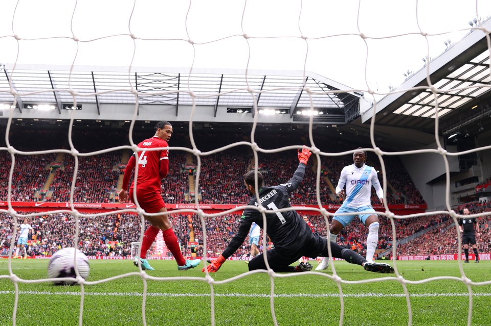 Gobsmacked Jurgen Klopp appears to mouth three-letter response as Eze scores Crystal Palace winner at Liverpool