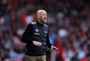 Ten Hag ‘will leave Man Utd if he doesn’t get vote of confidence from Sir Jim Ratcliffe’ as Southgate and Potter linked