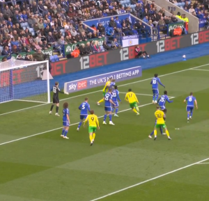 Norwich incredibly copy Man City’s cheeky tactic to a tee against Leicester leaving fans in awe