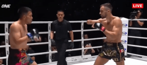 Former Premier League star’s one-handed son leaves opponent needing wheelchair in debut MMA fight