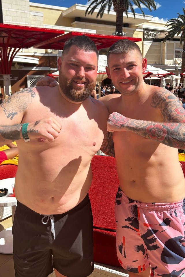 Inside darts stars Michael Smith and Nathan Aspinall’s wild Las Vegas trip as they skip Austrian Open for pool parties