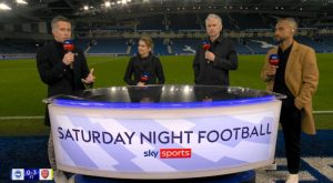 Jeff Stelling calls out Sky Sports for coverage of Arsenal’s win over Brighton and says solution ‘is not brain surgery’