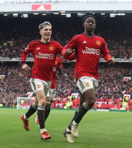 ‘I got ahead of myself’ admits Kobbie Mainoo as Man Utd starlet apologises for his goal celebration vs Liverpool