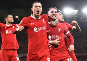 Liverpool 3 Sheff Utd 1: Reds survive scare against bottom-dwellers before Mac Allister stunner keeps title bid on track