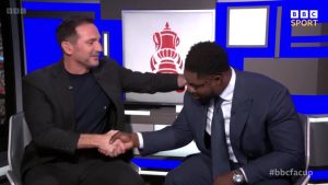 Micah Richards apologises to Frank Lampard on live TV but Chelsea legend has perfect response