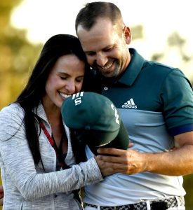 Who is Sergio Garcia’s wife Angela Akins and how did Masters star meet Golf Channel reporter?