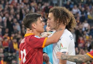 Forgotten Arsenal star brutally trolled by Paulo Dybala’s ‘top tier s***housery’ in Roma vs Lazio derby