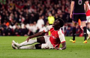 ‘He behaved like a BABY’ slams Premier League legend as he tears into Arsenal star Bukayo Saka after Bayern draw