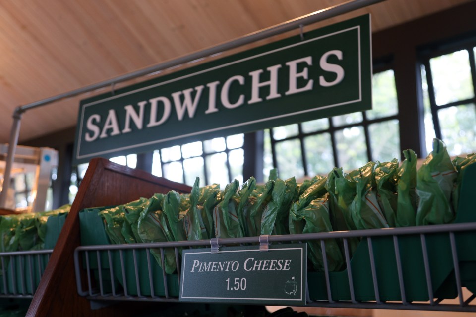 Masters selling ‘INVISIBLE’ sandwich bags for genius reason as punters descend on world-famous Augusta course