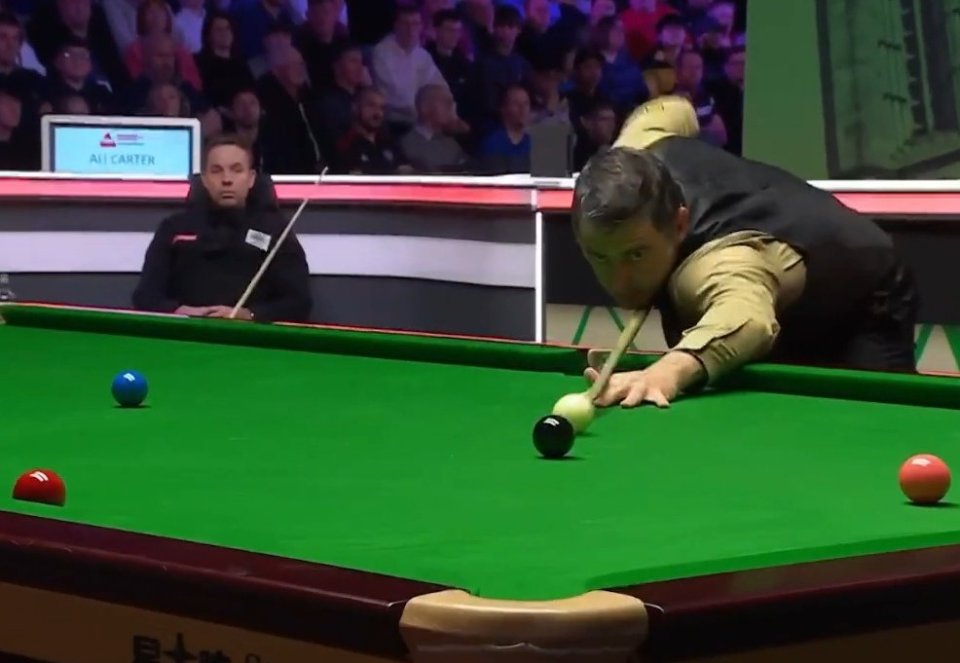 Ronnie O’Sullivan crushes bitter ‘Snotgate’ rival Ali Carter 10-2 in one-sided Tour Championship quarter-final clash