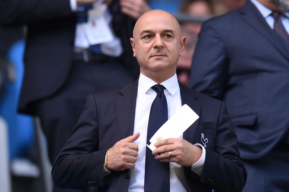 Daniel Levy earns £300,000 pay rise and £3m bonus… as Tottenham report £87m in losses