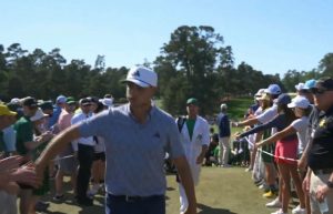 Masters fans love Ludvig Aberg’s ‘hilarious’ reaction after punter smacks snack out of his hand