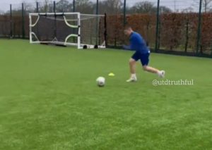 Man Utd fans demand Wayne Rooney’s ‘English Messi’ son Kai, 14, given contract now after shock footage emerges