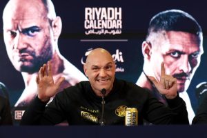 Tyson Fury reveals EIGHT belts on line for Oleksandr Usyk fight and warns he could still beat Ukrainian ‘after 15 pints’