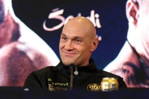 Tyson Fury jokes Oleksandr Usyk will knock him out in FIRST ROUND of undisputed heavyweight fight