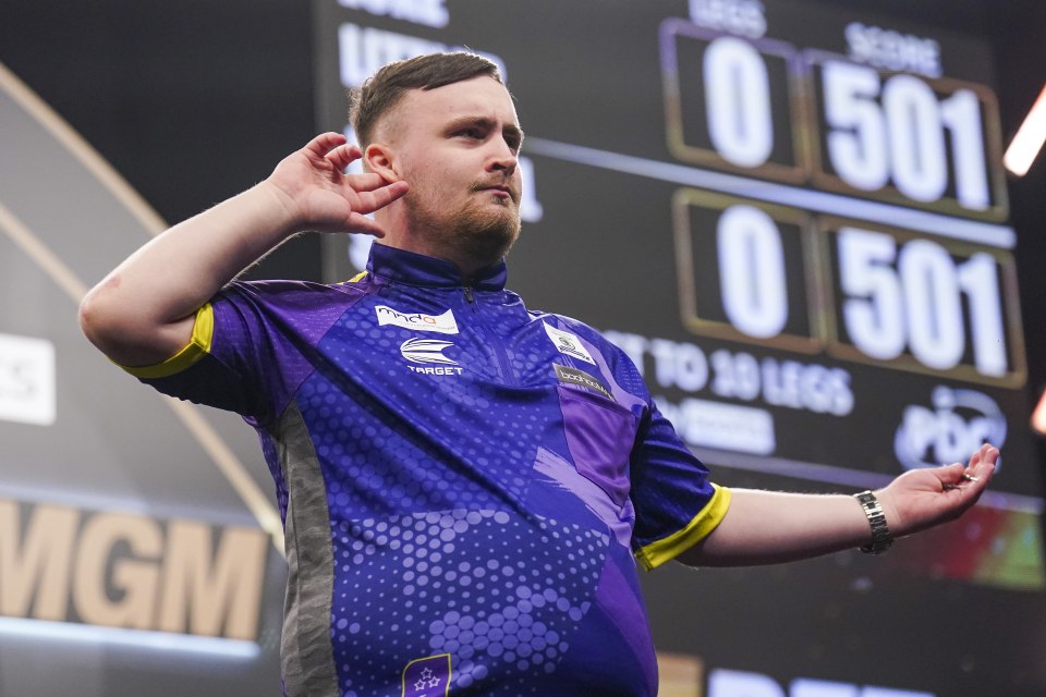 Luke Littler gives classy three-word response when asked what was best about rampant Premier League darts semi-final win