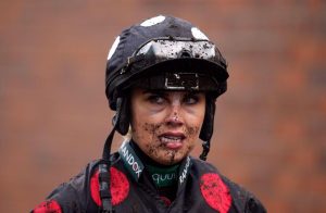 ‘She’s beautiful’ says rival jockey as racing’s next star mixes mascara with broken bones in quest for winners