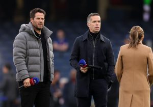 Jamie Redknapp forced to apologise after ‘stealing Sky Sports host’s thunder’ in awkward moment on live TV