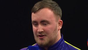 Luke Littler refuses to answer awkward question from Wayne Mardle after winning fourth Premier League night vs Rob Cross