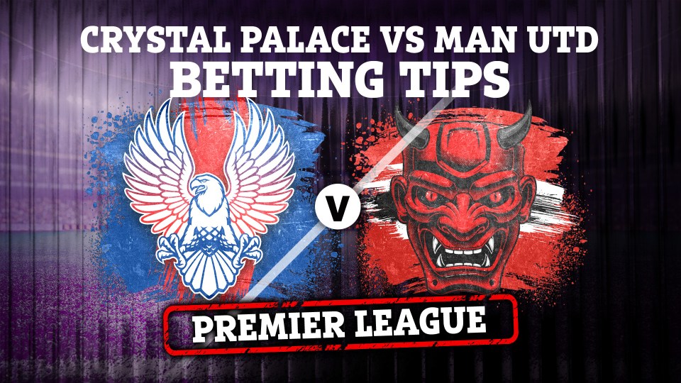 Crystal Palace vs Man Utd preview: Best free betting tips, odds and predictions