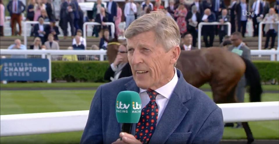 ITV Racing host forced to apologise after pundit’s awkward X-rated blunder on live TV