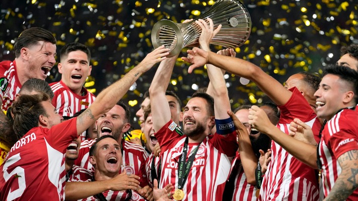 UEFA Europa Conference League: Olympiacos secure historic win over Fiorentina