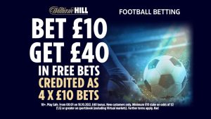 Chelsea vs West Ham: Get £40 in free bets and bonuses with William Hill