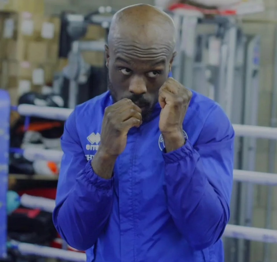 Heartbreaking pictures show boxer Sherif Lawal making ‘last preparations’ hours before dying in first professional fight