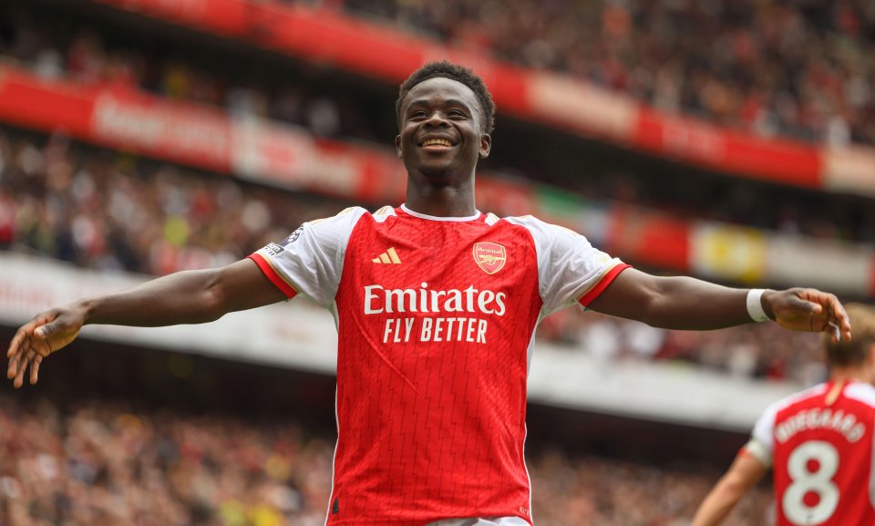 Arsenal forced to delete tweet hailing ‘sensational’ Saka record after Man City prove them wrong