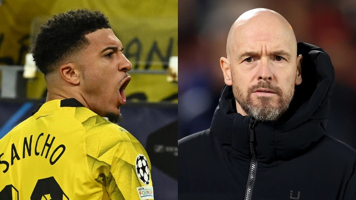 Ten Hag hails Sancho’s masterclass performance against PSG