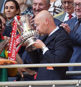 Fans hail Erik ten Hag as ‘like a father’ after what Man Utd boss did to Mainoo and Garnacho after stunning FA Cup win