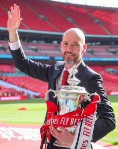 Man Utd fans trying to SAVE Erik ten Hag’s job with Sir Jim Ratcliffe rattled by support during shock FA Cup final win