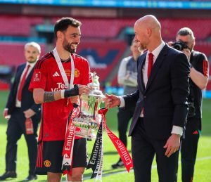 Man Utd ‘could be RELEGATED to Conference League’ just days after bagging Europa League spot with FA Cup final win