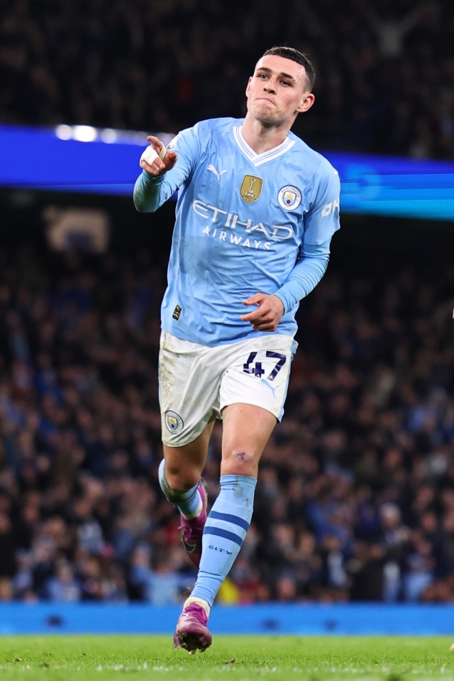 Man City star Phil Foden named Player of the Year beating Declan Rice and Rodri to top award after stunning season