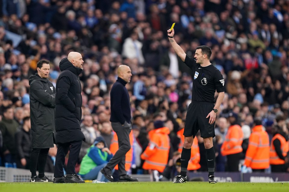 Premier League manager yellow cards: How many yellows warrants a touchline ban?